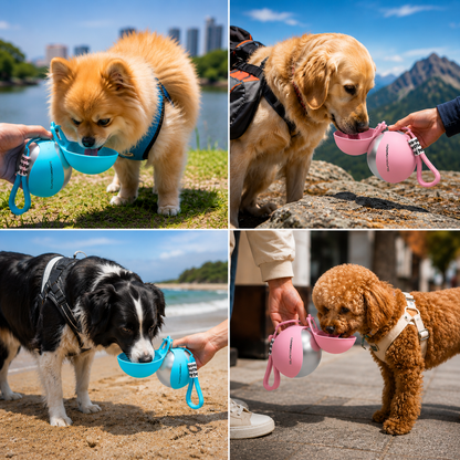 Outback Paws™ Stainless Steel Pet Bottle