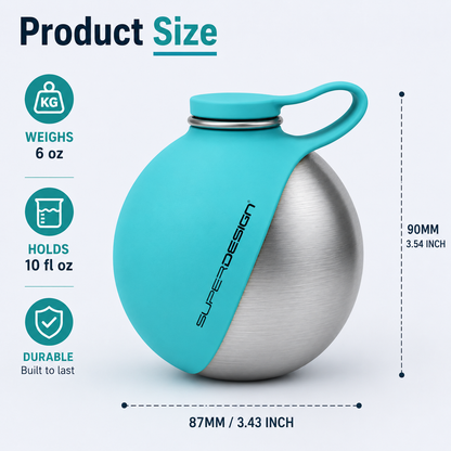 Outback Paws™ Stainless Steel Pet Bottle